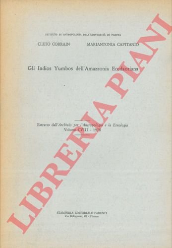 Gli Indios Yumbos dell'Amazzonia Ecudaoriana.