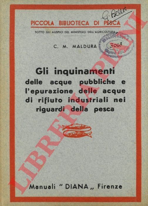 Gli inquinamenti delle acque pubbliche e l'epurazione delle acque di …