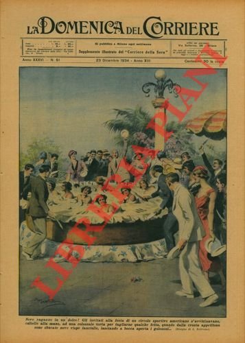 Gli invitati alla festa di un circolo sportivo americano s'avvicinavano, …