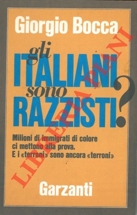 Gli italiani sono razzisti ?