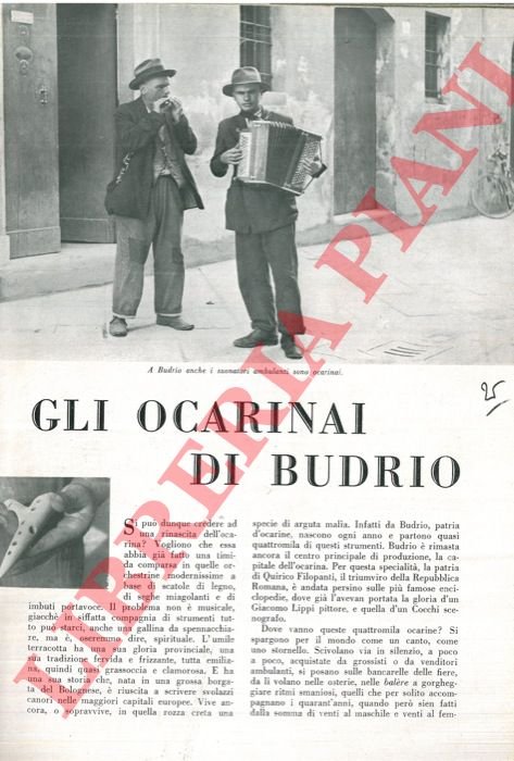 Gli ocarinai di Budrio.