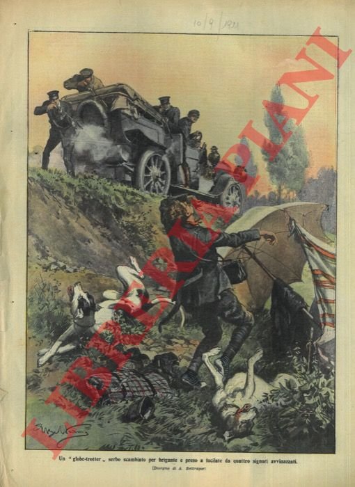 Globe - trotter serbo scambiato per brigante e preso a …