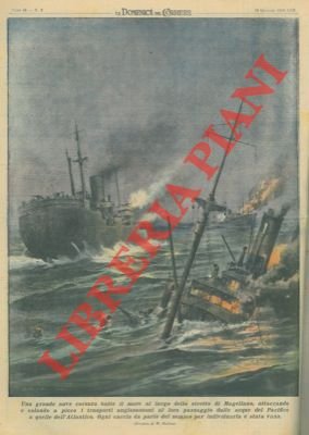 Grande nave corsara attacca e cola a picco i trasporti …