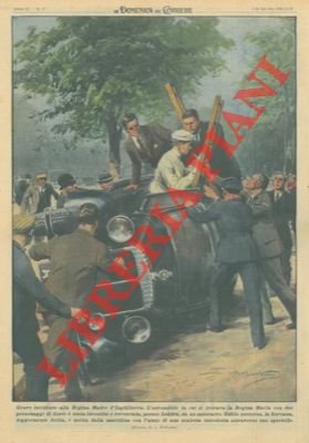 Grave incidente alla Regina Madre d'Inghilterra, la cui automobile é …