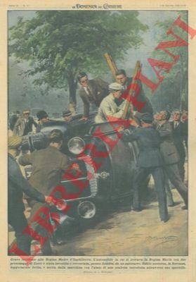 Grave incidente alla Regina Madre d'Inghilterra, la cui automobile é …