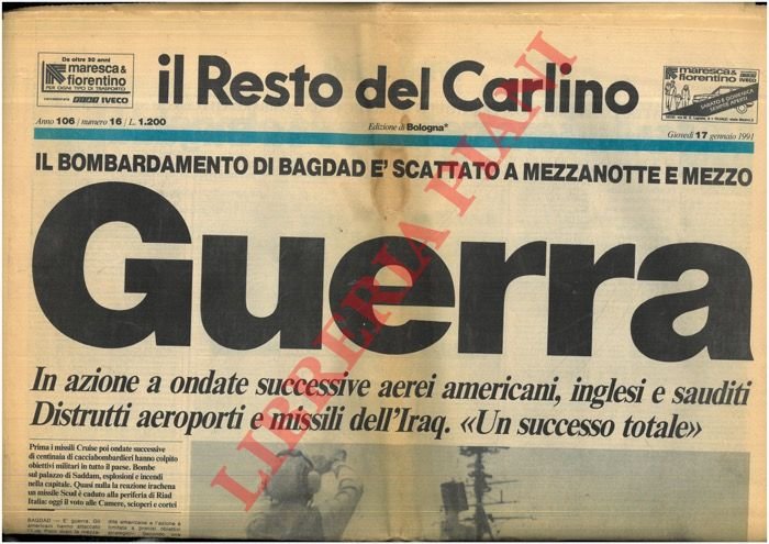 Guerra. Il bombardamento di Bagdad è scattato a mezzanotte e … | Immagine Gallery 3