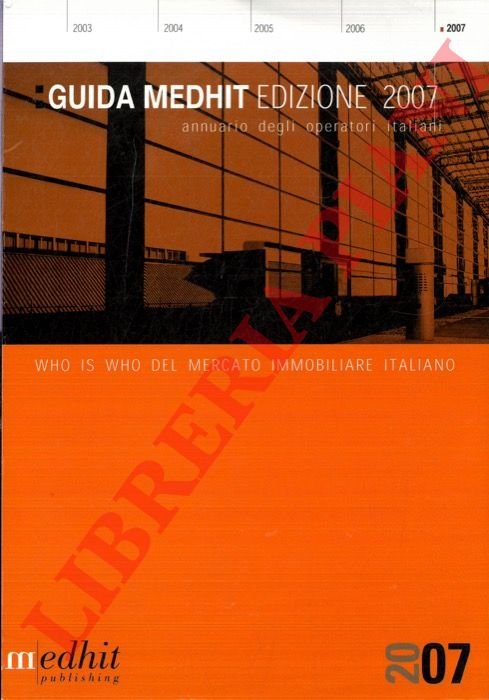 Guida Medhit 2007. Annuario degli operatori italiani. | Immagine Gallery 3
