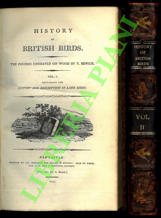 History of British birds. The figures engraved on wood by …