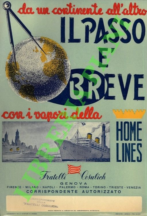 Home Lines. Da un continente all'altro il passo è breve …