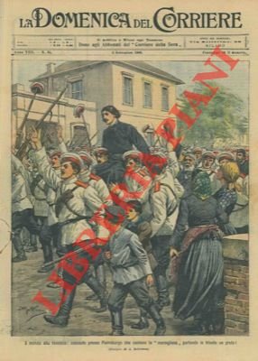 I cosacchi a Pietroburgo cantano la Marsigliese portando in trionfo …