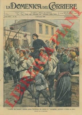 I cosacchi a Pietroburgo cantano la Marsigliese portando in trionfo …