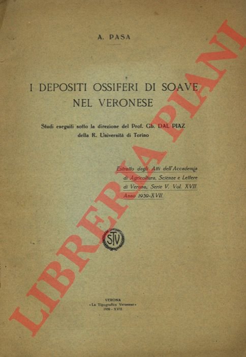 I depositi ossiferi di Soave nel Veronese. | Immagine Gallery 3