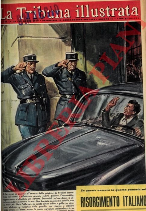 I due agenti di guardia all'entrata della prigione di Fresnes … | Immagine Gallery 3