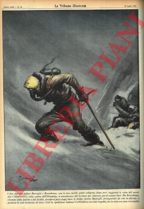 I due alpinisti italiani Barenghi e Rosenkranz, con la loro … | Immagine Gallery 3