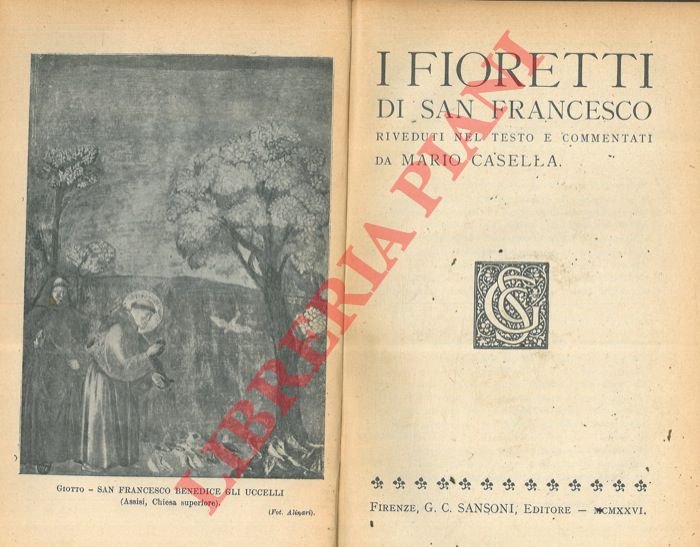 I fioretti di San Francesco.