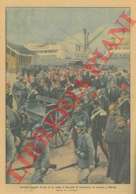 I funerali di Costantino di Grecia, a Napoli.