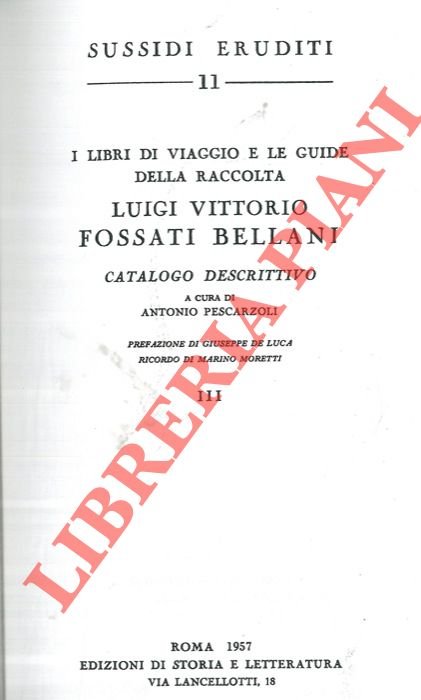 I libri di viaggio e le guide della raccolta "Luigi … | Immagine Gallery 2