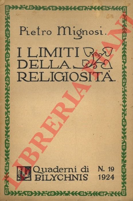 I limiti della religiosità.