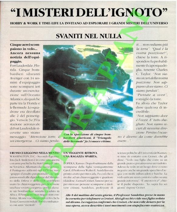 I misteri dell'ignoto.