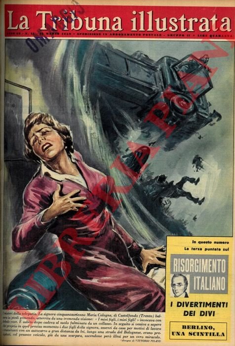 I misteri della telepatia. La signora cinquantaseienne Maria Cologna di … | Immagine Gallery 3