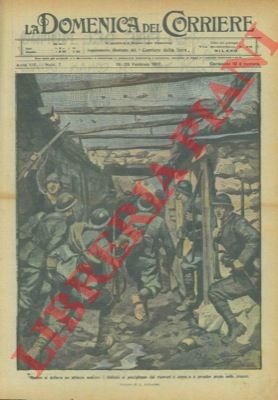 I nostri soldati, durante un attacco nemico, nelle trincee.