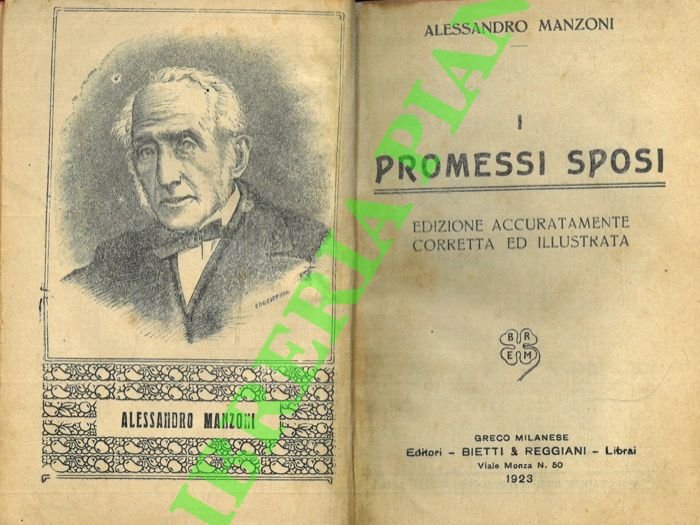 I promessi sposi. Edizione accuratamente corretta e illustrata.