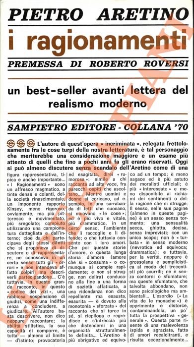 I ragionamenti. Premessa di Roberto Roversi.