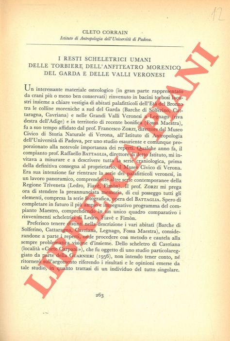 I resti scheletrici umani delle Torbiere dell'Anfiteatro Morenico del Garda … | Immagine Gallery 2