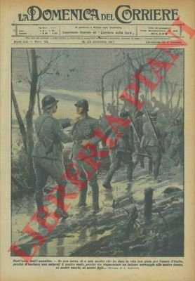 I soldati nell'ora dell'assalto fanno gli ultimi saluti.