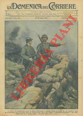 I soldati sardi nelle trincee.