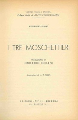 I tre moschettieri.