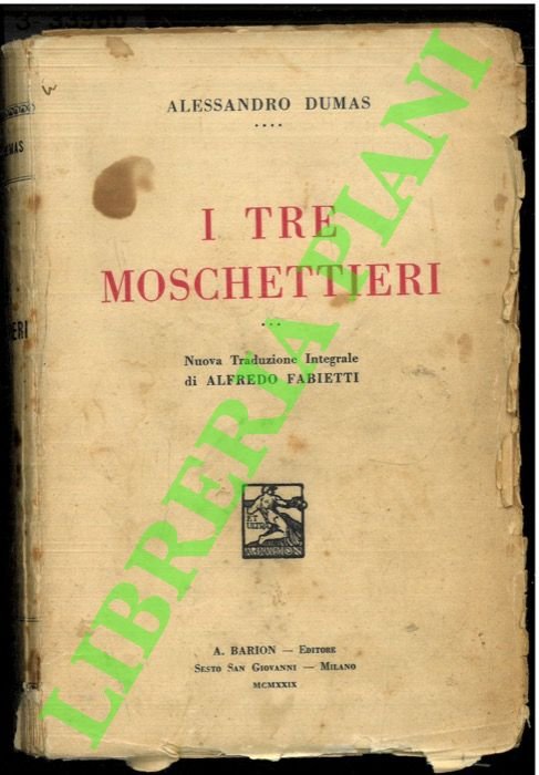 I tre moschettieri.