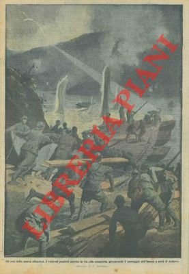 I valorosi pontieri preparano un passaggio sull'Isonzo a nord di …
