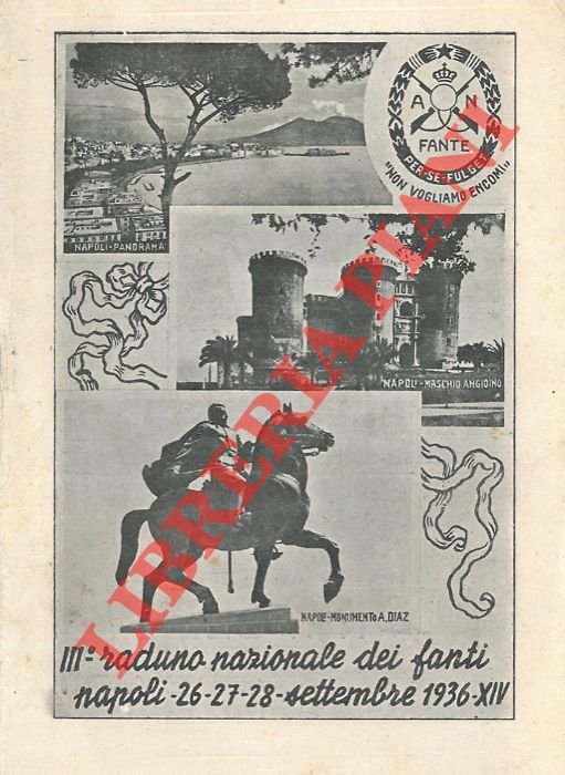 III Raduno Nazionale dei Fanti. Napoli 1936.