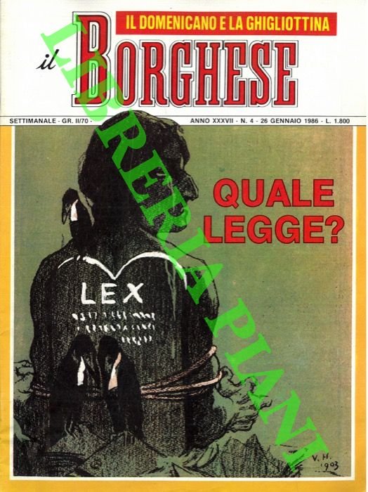 Il Borghese. Settimanale.