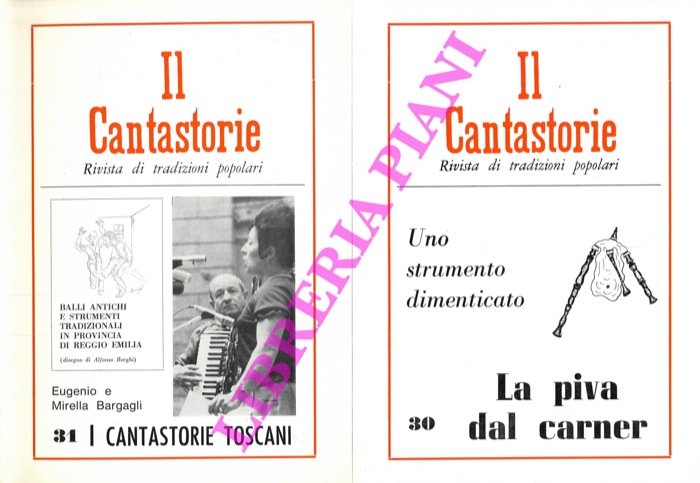 Il Cantastorie. Rivista di tradizioni popolari. 1980.