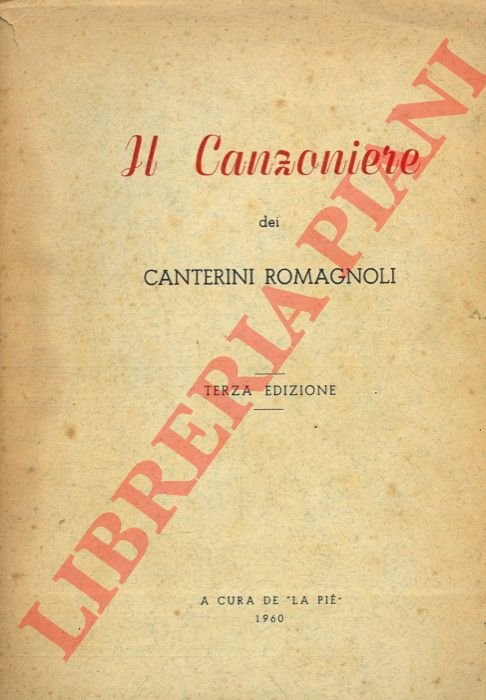 Il Canzoniere dei canterini romagnoli.