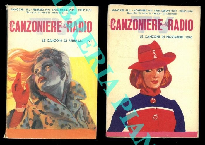 Il canzoniere della radio.