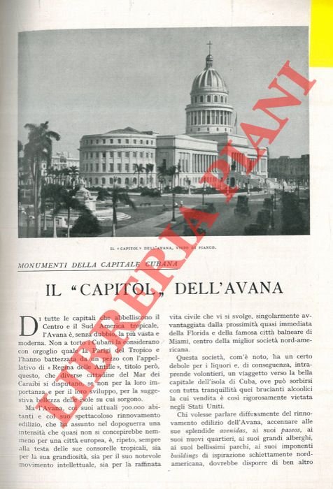 Il “Capitol” dell'Avana.