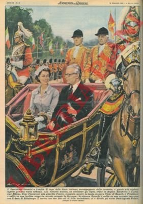 Il capo dello Stato italiano, accompagnato dalla consorte, è giunto …