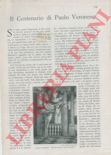 Il centenario di Paolo Veronese. | Immagine Gallery 3