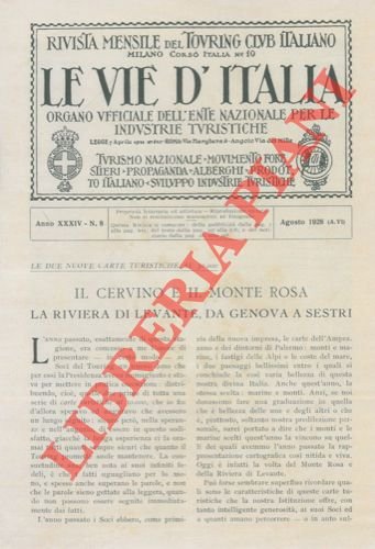 Il Cervino e il Monte Rosa. La Riviera di Levante, … | Immagine Gallery 2