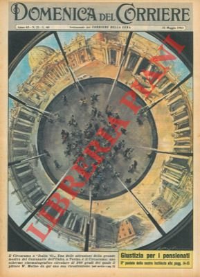 Il Circarama: uno schermo cinematografico circolare di 360 gradi.