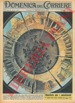 Il Circarama: uno schermo cinematografico circolare di 360 gradi.