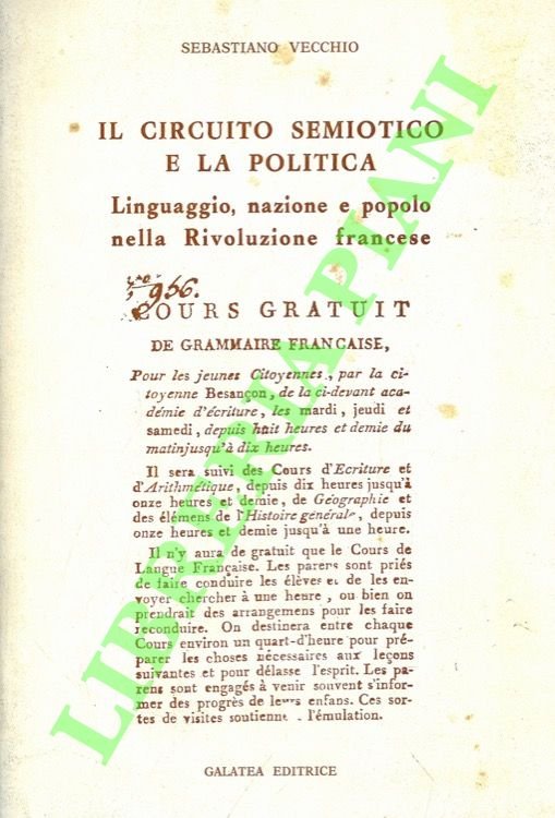 Il circuito semiotico e la politica. Linguaggio, nazione e popolo …