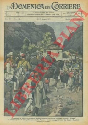 Il Col. Brussi, visitando la regione occupata intorno a Filiates, …