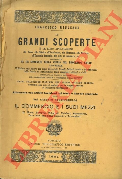 Il commercio e i suoi mezzi. Storia del Commercio. Navigazione. …