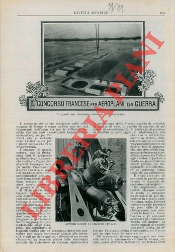 Il concorso francese per aereoplani da guerra.