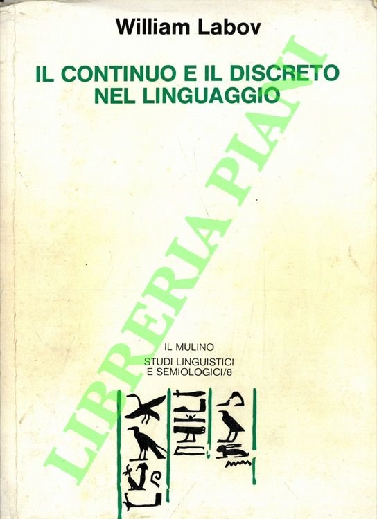 Il continuo e il discreto nel linguaggio.