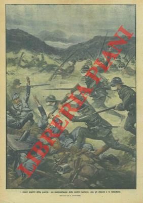 Il contrattacco delle nostre fanterie con gli elmetti e le …